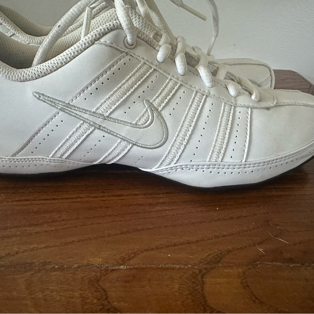 Nike White Lace-Up Sneakers